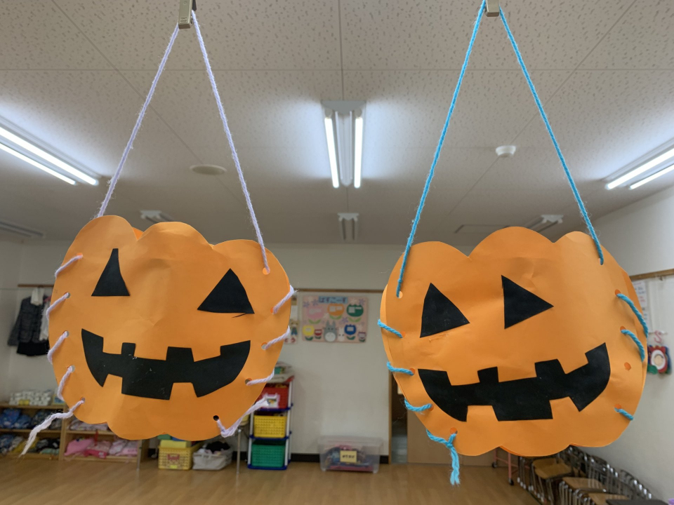 園児達と一緒